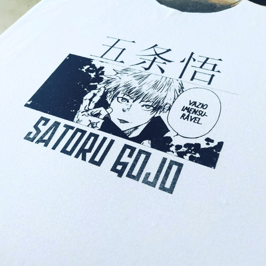 Estampa personalizada de anime.