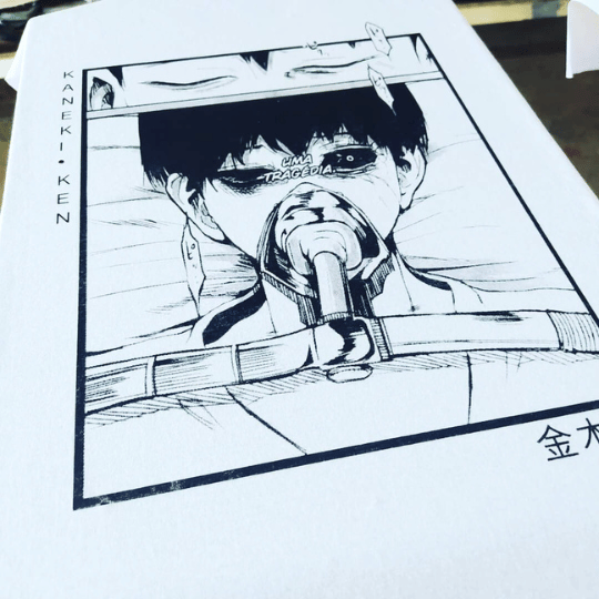 Estampa personalizada de animecom anime.