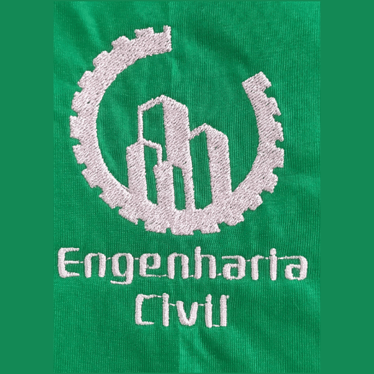 Bordado universitário - Engenharia Civil